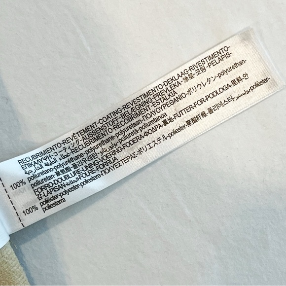 ZARA Faux Leather Padded Shoulder Mini Dress Womens Brown Sleeveless Size Large - Picture 10 of 15